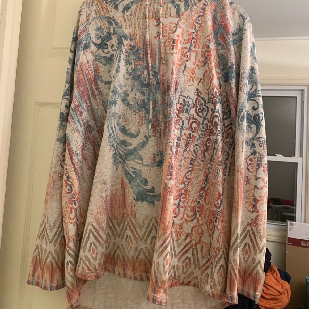 Chico’s hooded pullover